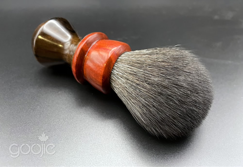 Shaving Brush in Zircote & Chakte Kok