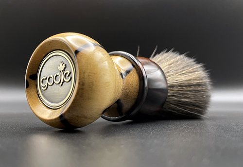 Shaving Brush in Tamarind & Ebony